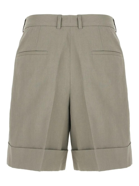 Jil Sander linen shorts - Grey - zdjęcie produktu nr 2