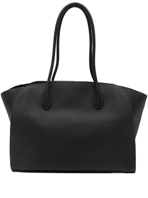 The Row leather tote bag - Black - zdjęcie produktu nr 1