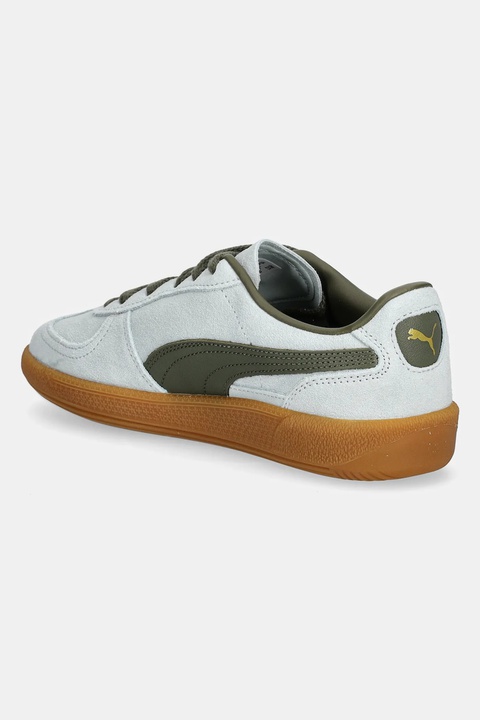 Puma sneakersy zamszowe Palermo Cobalt Glaze kolor turkusowy 396463 - zdjęcie produktu nr 2