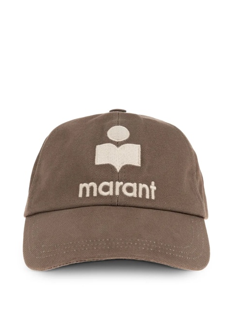 ISABEL MARANT Tyron logo-embroidered baseball cap - Brown - zdjęcie produktu nr 1