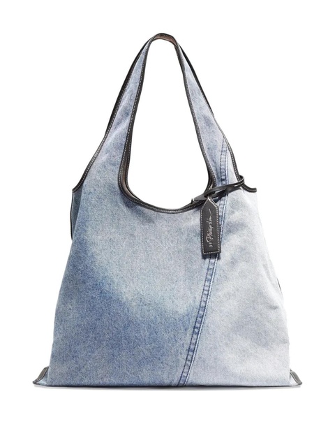 3.1 Phillip Lim Market denim tote bag - Blue - zdjęcie produktu nr 1