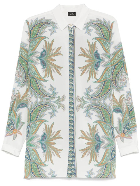 ETRO paisley-print shirt - Blue - zdjęcie produktu nr 1