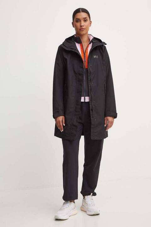 Helly Hansen kurtka damska kolor czarny przejściowa 54075 - zdjęcie produktu nr 2