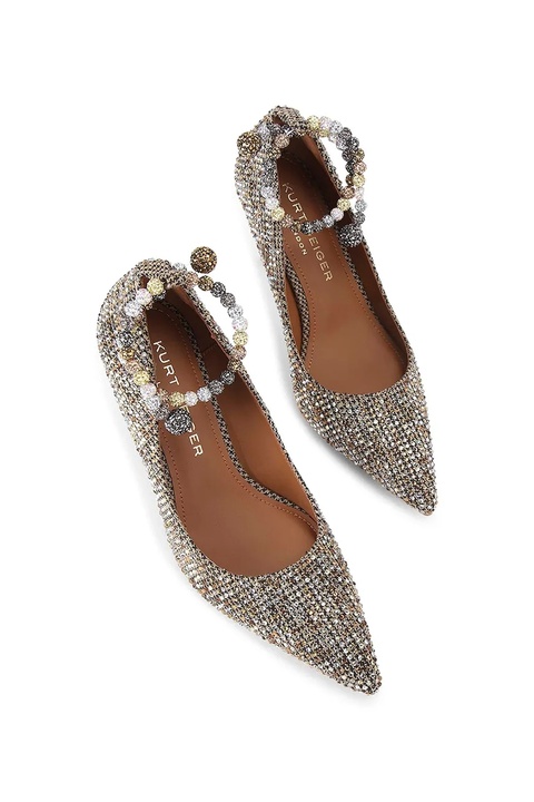 Kurt Geiger London szpilki Belgravia Jewel kolor złoty 4721843609 - zdjęcie produktu nr 2