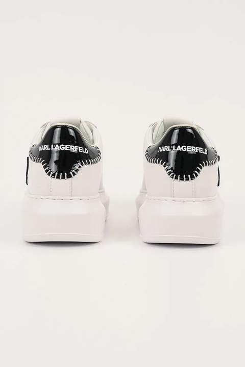 Karl Lagerfeld sneakersy skórzane KAPRI damskie kolor biały KL62572A - zdjęcie produktu nr 2