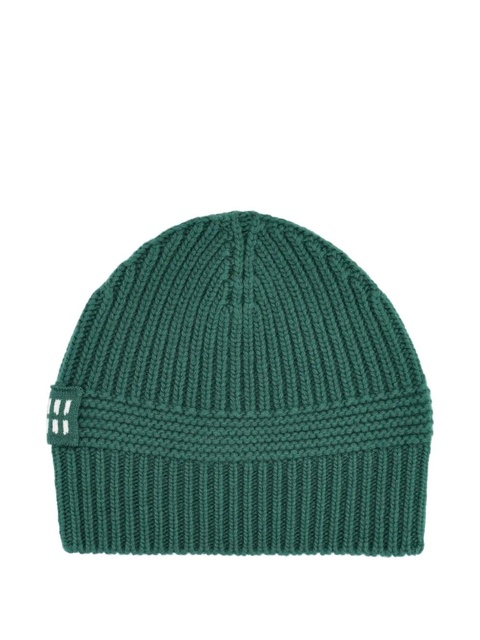 Miu Miu ribbed logo hat - Green - zdjęcie produktu nr 1