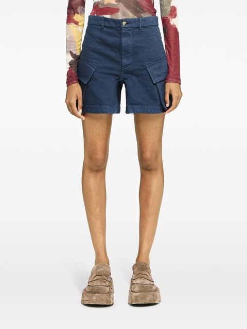JW Anderson cargo twill shorts - Blue - zdjęcie produktu nr 2