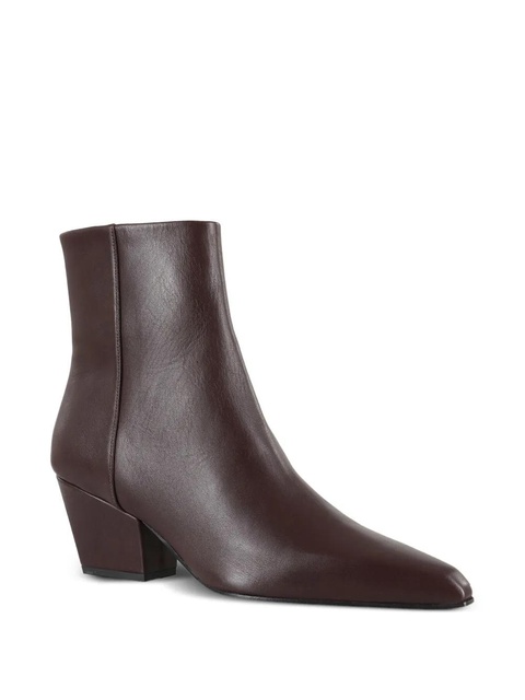 Paris Texas 60mm pointed-toe block-heel boots - Brown - zdjęcie produktu nr 2
