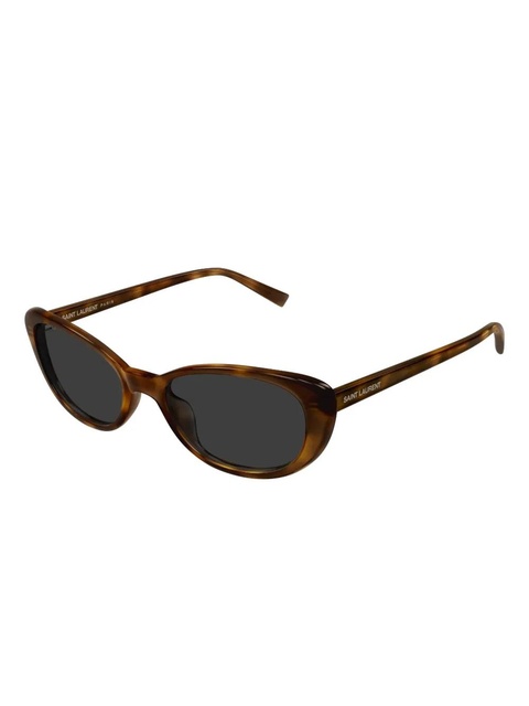 Saint Laurent Eyewear cat-eye sunglasses - Brown - zdjęcie produktu nr 2