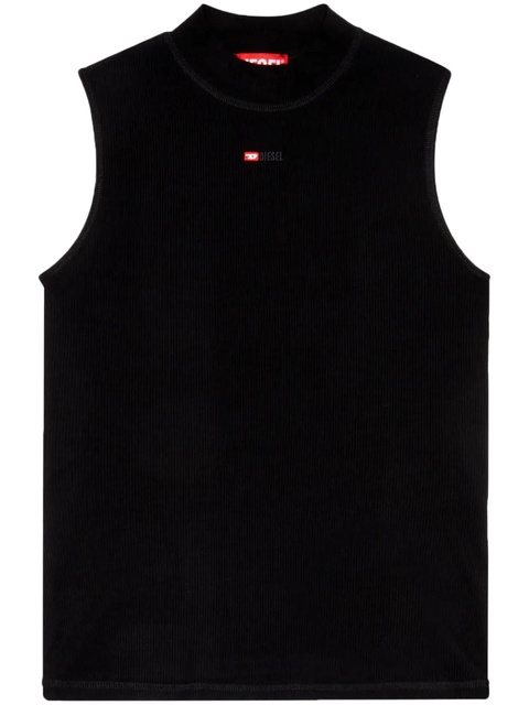 Diesel T-Mokky-Sl-Microdiv mock-neck top - Black - zdjęcie produktu nr 1