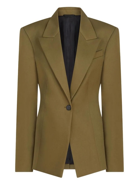 The Attico single-breasted blazer - Green - zdjęcie produktu nr 1