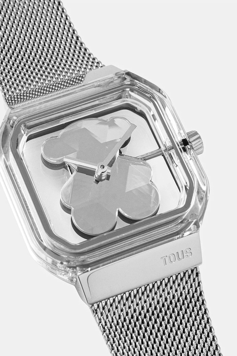 Tous zegarek damski kolor srebrny 3000143700 - zdjęcie produktu nr 1