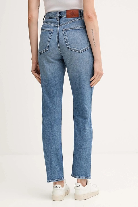 Calvin Klein Jeans jeansy damskie high waist LV047D841G - zdjęcie produktu nr 2