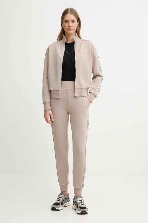 Guess bluza BRITNEY damska kolor beżowy z aplikacją V2YQ16 KB3P2 - zdjęcie produktu nr 1