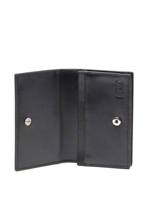 Diesel 1DR metallic-logo cardholder - Black - zdjęcie produktu nr 2