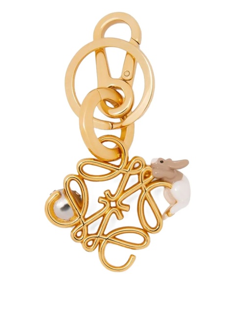 LOEWE anagram bunny keyring - Yellow - zdjęcie produktu nr 2