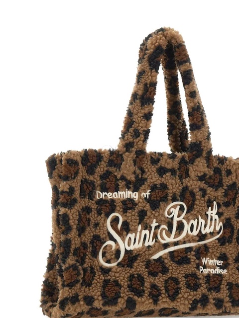 MC2 Saint Barth logo-embroidered tote bag - Brown - zdjęcie produktu nr 2
