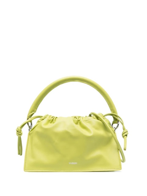Yuzefi mini Bom leather shoulder bag - Green - zdjęcie produktu nr 1