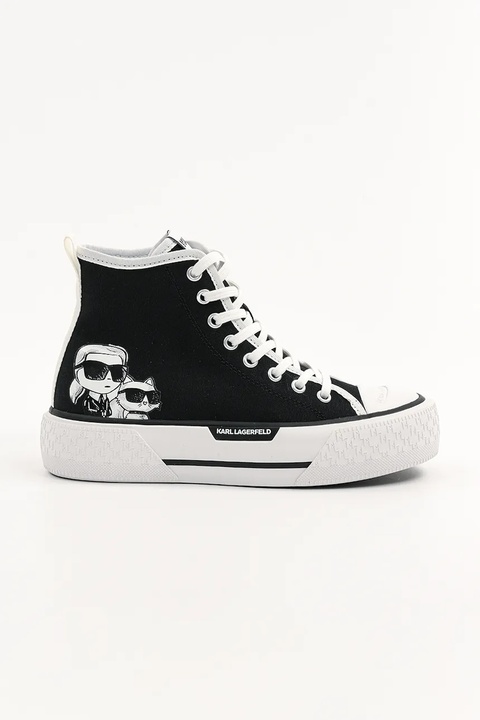 Karl Lagerfeld trampki KAMPUS MAX III kolor czarny KL60654T - zdjęcie produktu nr 1