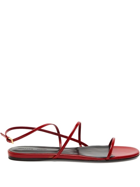 KHAITE strappy flat sandal - Red - zdjęcie produktu nr 1