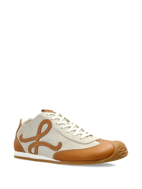 LOEWE Ballet Runner 2.0 leather logo sneakers - Neutrals - zdjęcie produktu nr 1