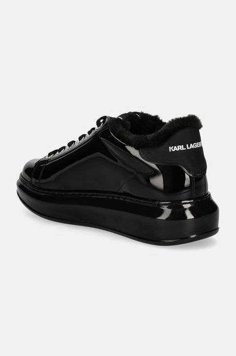 Karl Lagerfeld sneakersy skórzane KAPRI kolor czarny KL62531S - zdjęcie produktu nr 2
