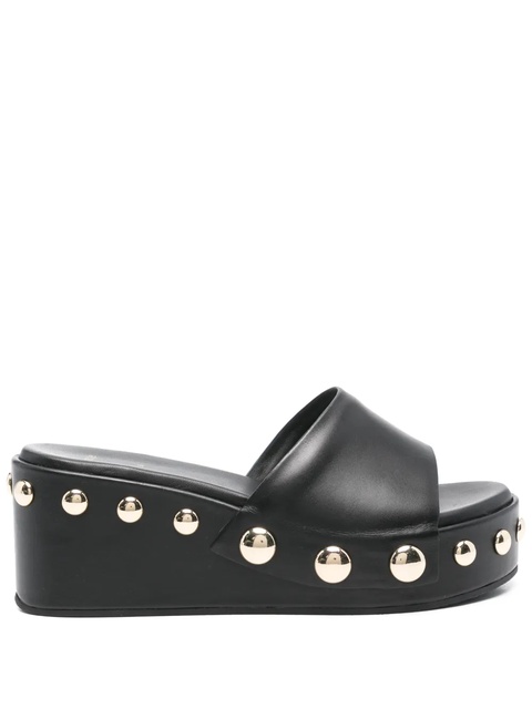 Maje 65mm stud-detailed mules - Black - zdjęcie produktu nr 1