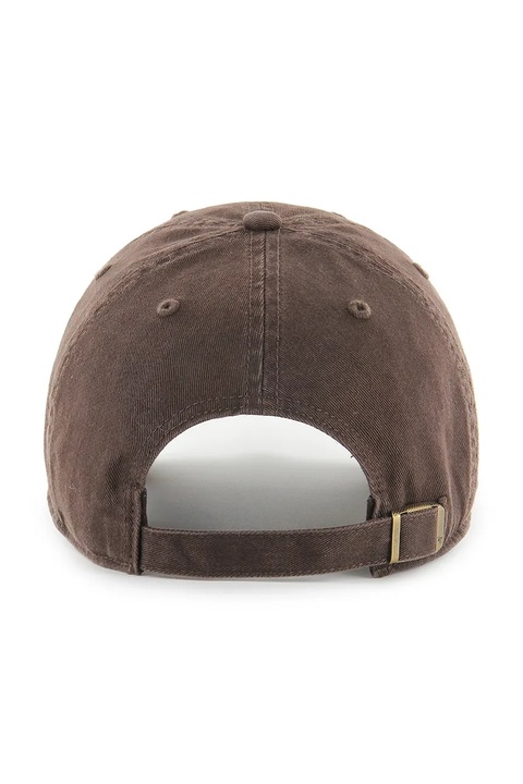 47 brand czapka z daszkiem bawełniana MLB New York Yankees kolor brązowy B-NLRGW17GWS-BWI - zdjęcie produktu nr 2