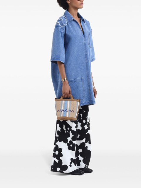 Marni denim mini dress - Blue - zdjęcie produktu nr 2