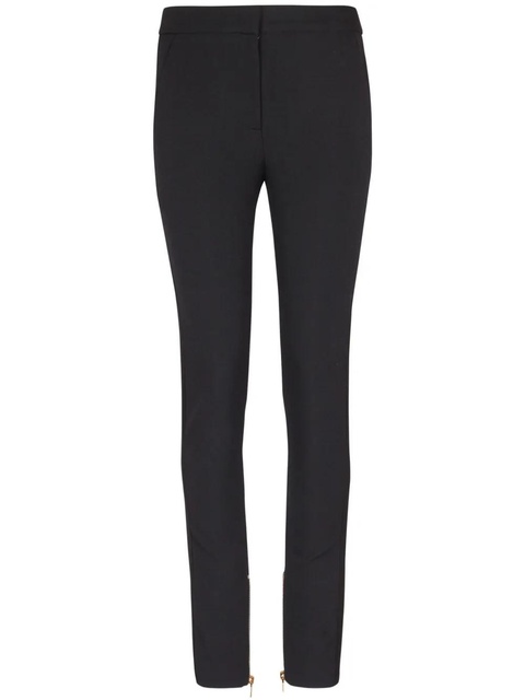 Balmain zipped slim-fit trousers - Black - zdjęcie produktu nr 1