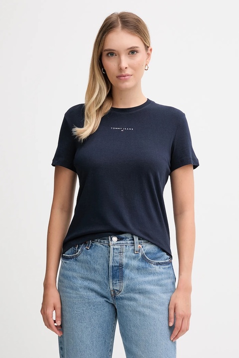 Tommy Jeans t-shirt damski kolor granatowy DW0DW21964 - zdjęcie produktu nr 1