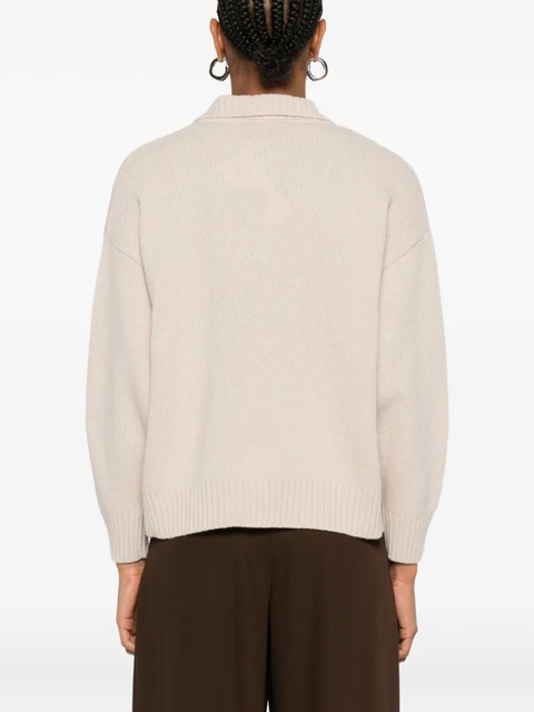 Weekend Max Mara v-neck sweater - Neutrals - zdjęcie produktu nr 2