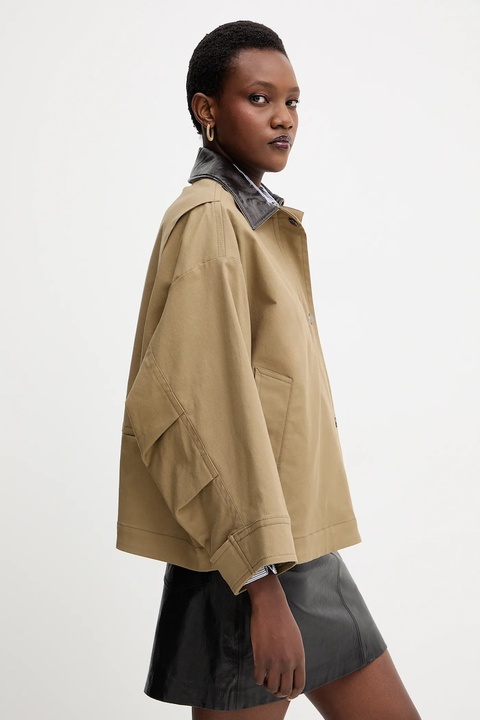 Weekend Max Mara kurtka DOREMA kolor zielony przejściowa 2525086061600 - zdjęcie produktu nr 2