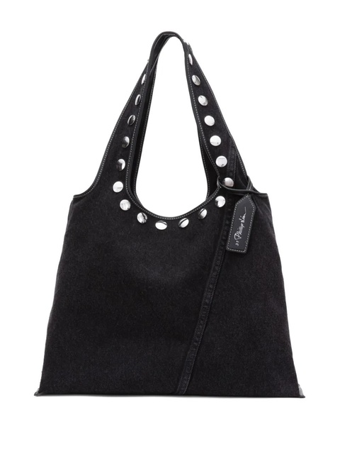 3.1 Phillip Lim Market denim tote bag - Black - zdjęcie produktu nr 1