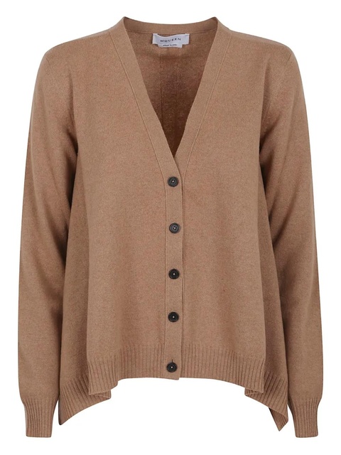 Alexander McQueen cashmere buttoned cardigan - Brown - zdjęcie produktu nr 1