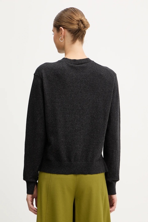 Pepe Jeans sweter z domieszką wełny damski kolor czarny lekki PL7000035 - zdjęcie produktu nr 1