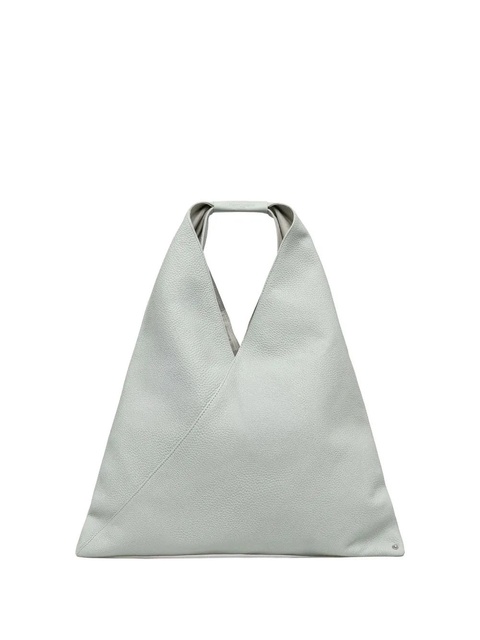 MM6 Maison Margiela leather tote bag - Grey - zdjęcie produktu nr 1