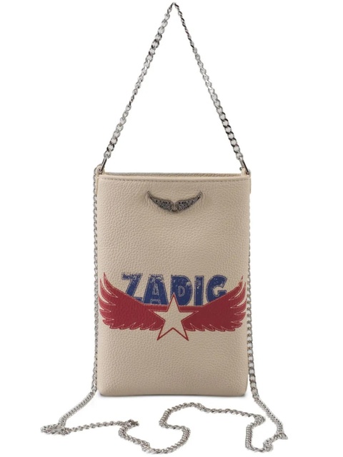 Zadig&Voltaire Rock leather mini bag - Neutrals - zdjęcie produktu nr 2