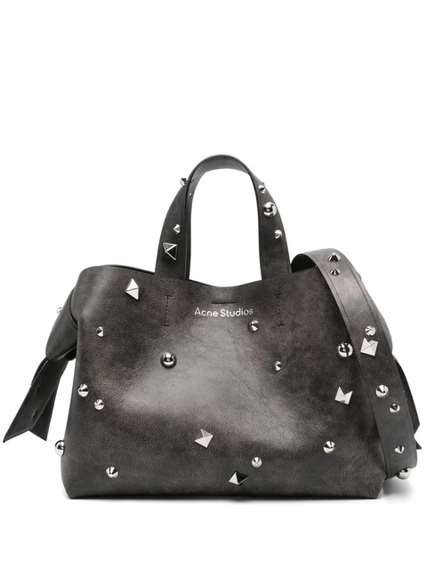 Acne Studios midi Musubi leather tote bag - Brown - zdjęcie produktu nr 1