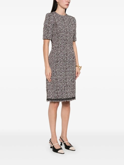 Lanvin tweed midi dress - Red - zdjęcie produktu nr 2