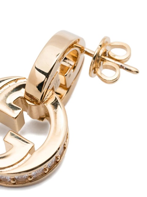 Gucci Blondie Interlocking-G earrings - Gold - zdjęcie produktu nr 2
