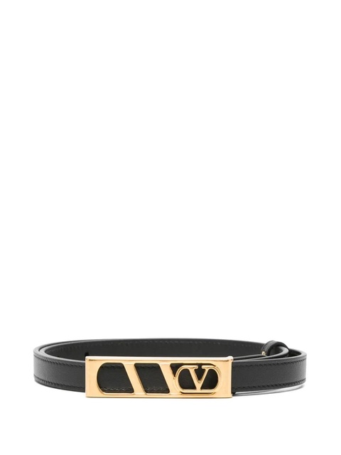 Valentino Garavani Vlogo Signature belt - Black - zdjęcie produktu nr 1