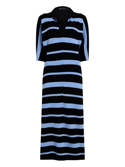 Proenza Schouler Solana midi dress - Blue - zdjęcie produktu nr 1