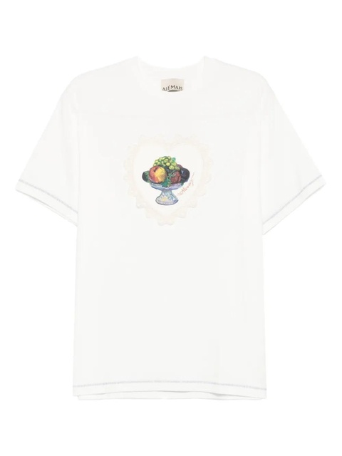 ALEMAIS fruit-bowl heart-shaped top - White - zdjęcie produktu nr 1