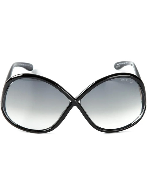 TOM FORD Eyewear 'Ivanna' sunglasses - Black - zdjęcie produktu nr 1