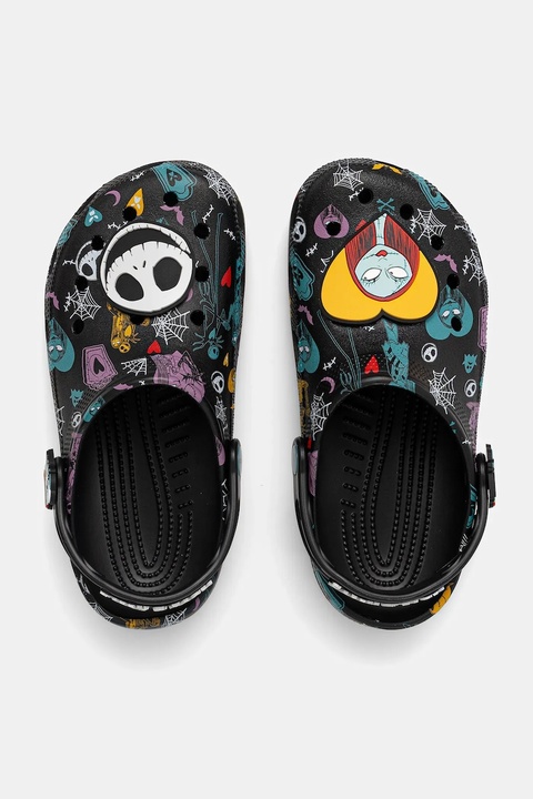 Crocs klapki Classic Nightmare Multi Clog kolor czarny 211419 - zdjęcie produktu nr 1