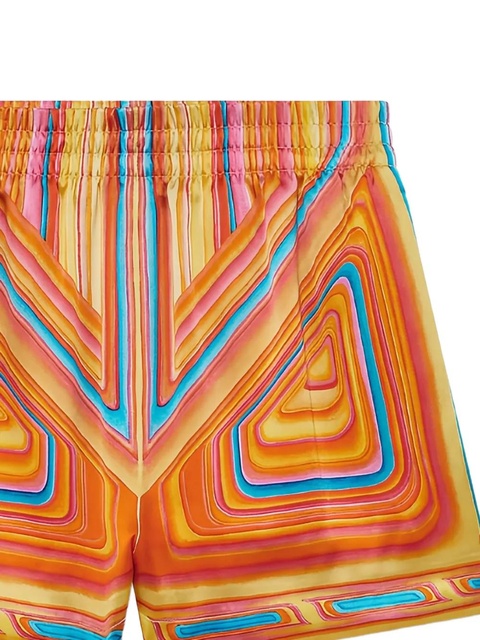 Casablanca graphic-print shorts - Orange - zdjęcie produktu nr 2