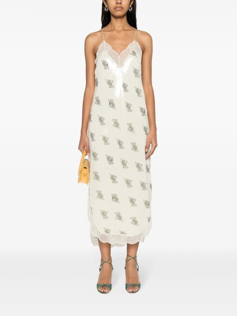 Zadig&Voltaire Risty sequinned maxi dress - Yellow - zdjęcie produktu nr 2