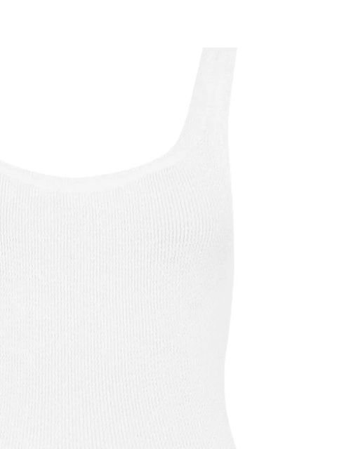 Hunza G Square Neck swimsuit - White - zdjęcie produktu nr 1
