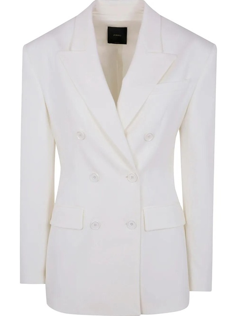 PINKO double-breasted blazer - White - zdjęcie produktu nr 1